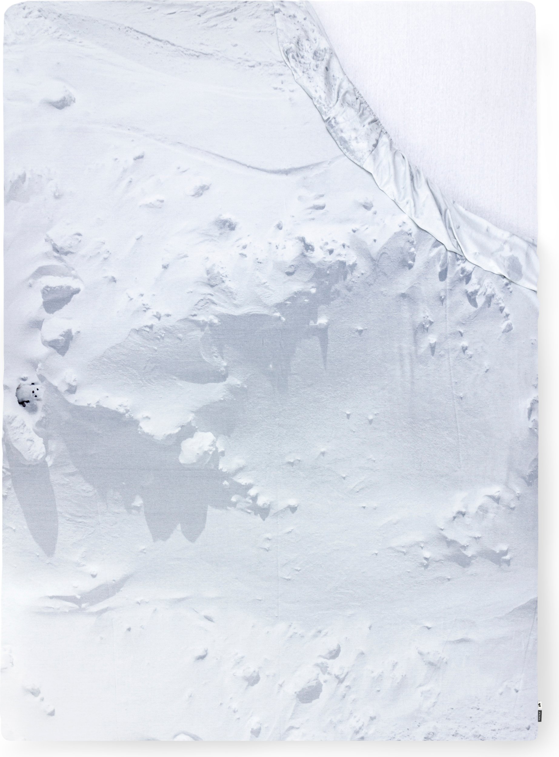 Prześcieradło z gumką Hayka śnieg 120 x 200 cm