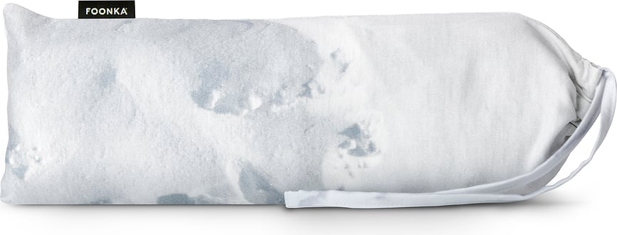 Sábana Bajera Ajustable Hayka, 90 x 200 cm, color nieve