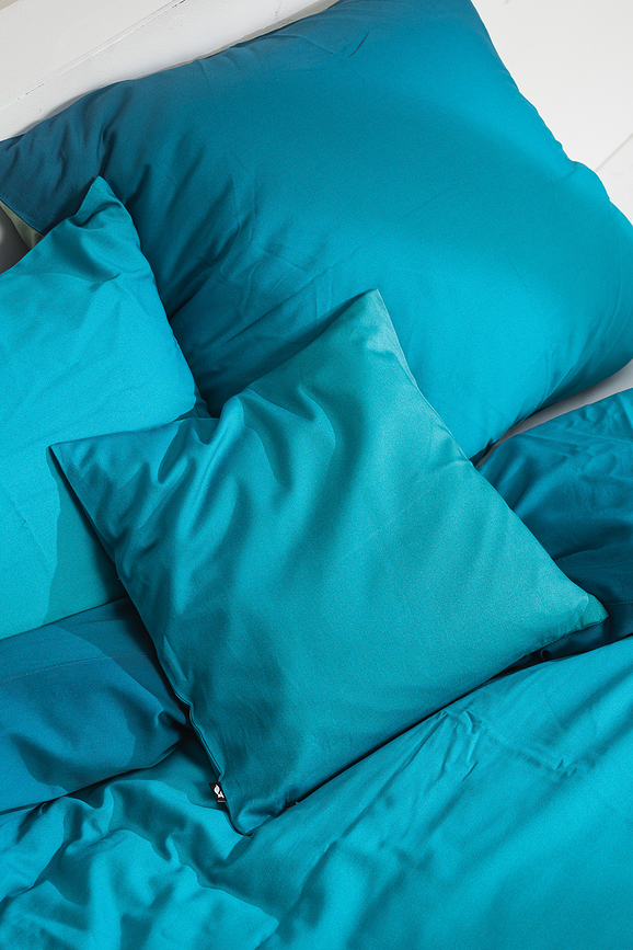 Summer Aqua Coussin Traversin avec rembourrage en cosses de sarrasin, 50 x 15 cm