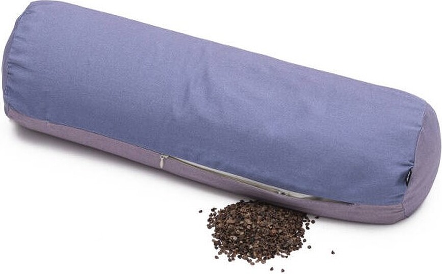 Summer Coussin avec garnissage en balle de sarrasin, motif coucher de soleil