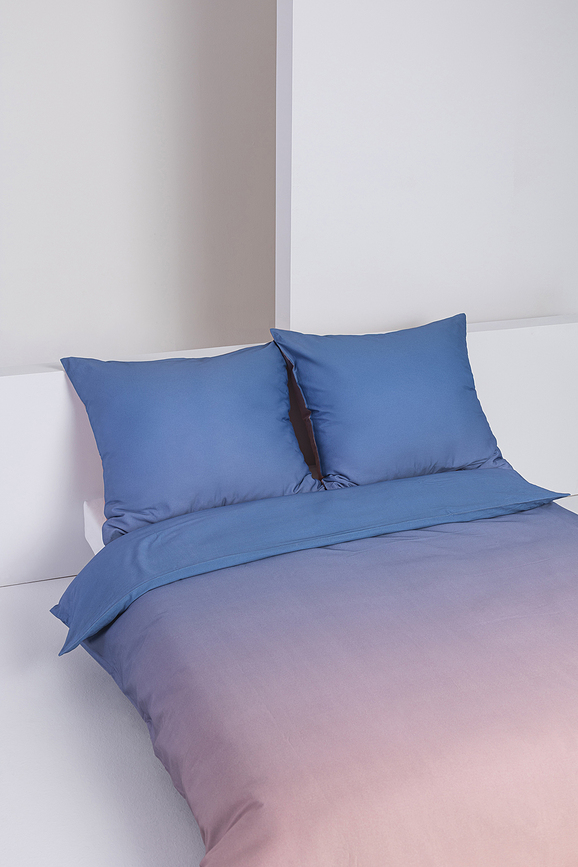 Summer Parure de Lit Double, motif Coucher de soleil, 200 x 220 cm, avec 2 taies d'oreiller 70 x 80 cm