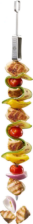 Brochetas para barbacoa Gefu BBQ, Pack de 5