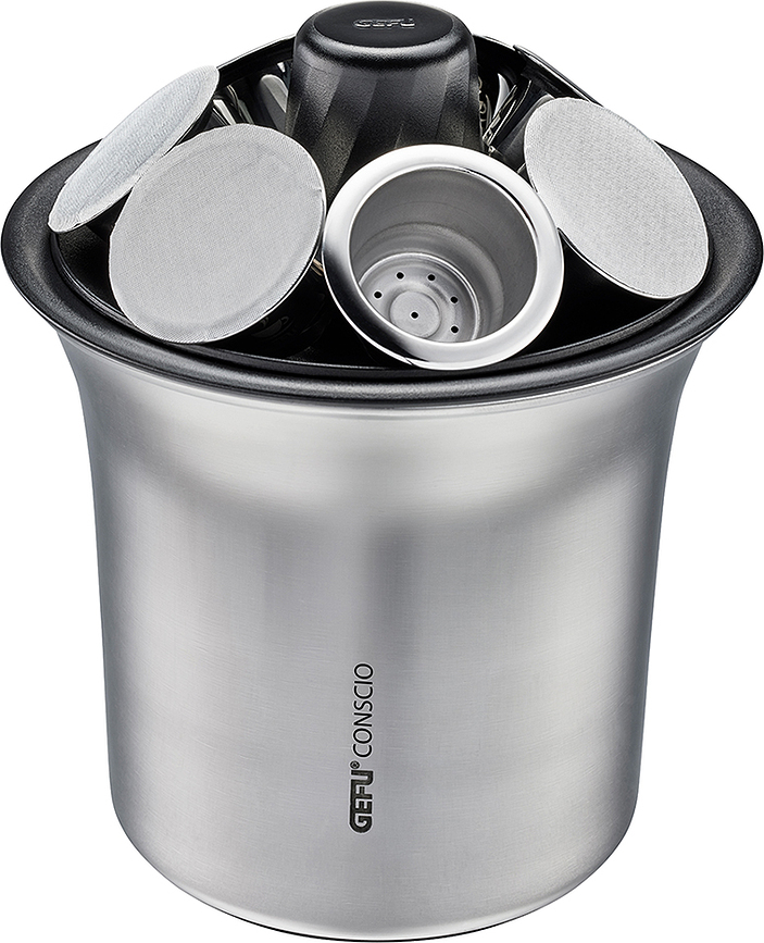 Conscio Spremnik za iskorištene kapsule kave s poklopcem