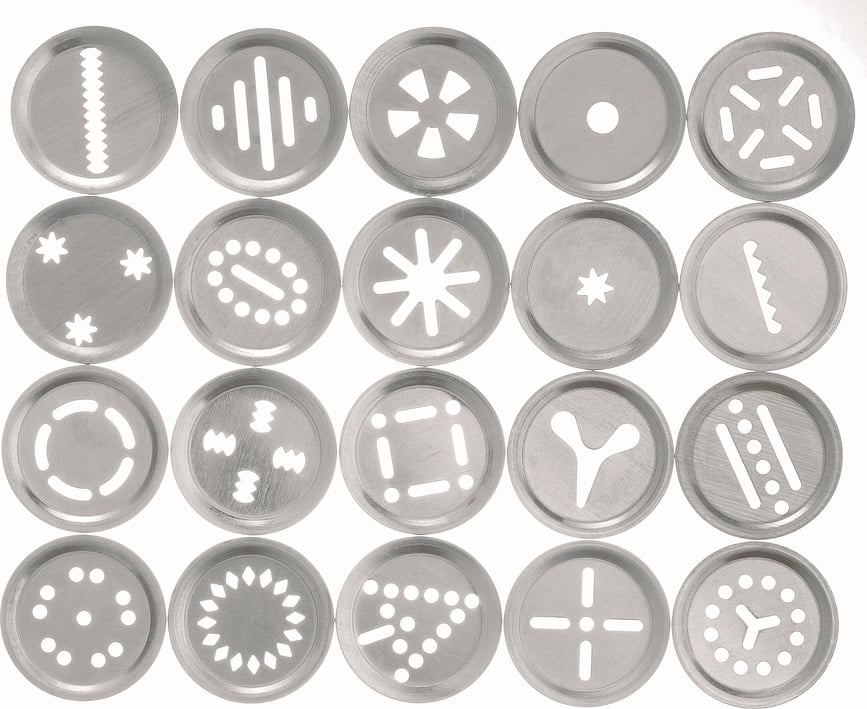 Cookie Dekorator za kekse 4 mlaznice 20 šablona