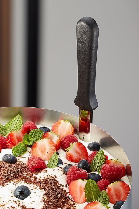 Cuchillo para tartas Tondo, de doble hoja