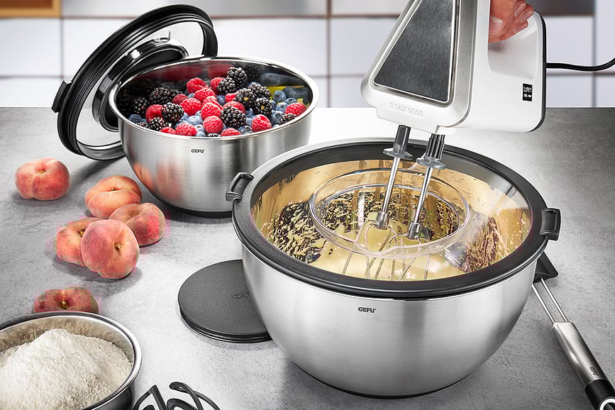 Cuencos con tapa Muovo, 2 unidades