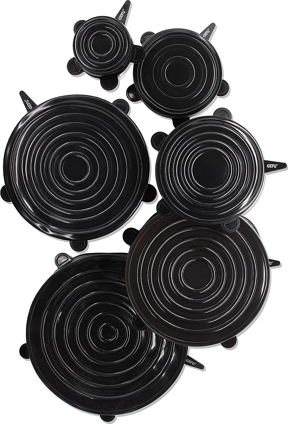 Flexifresh Couvercles en silicone, Lot de 6