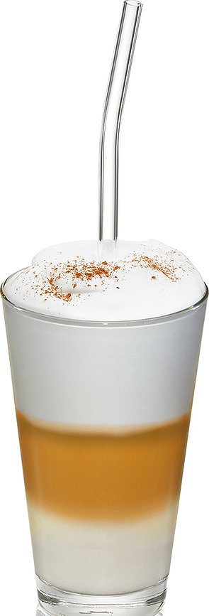 Future Pailles en verre, avec brosse de nettoyage, Set 5 pièces