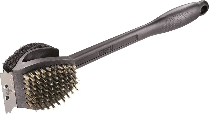 Gefu BBQ Brosse de Nettoyage Barbecue 3 en 1