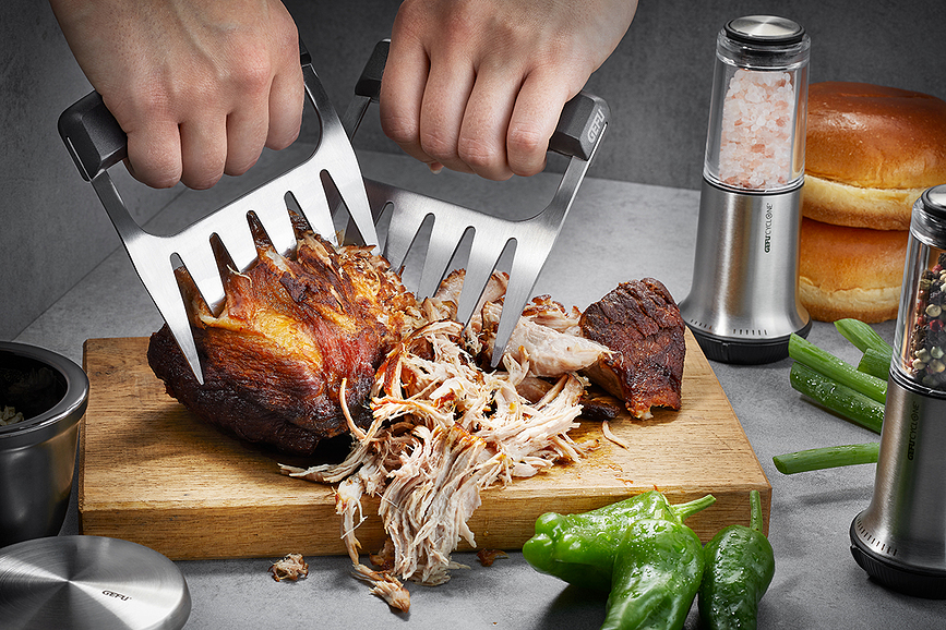 Gefu BBQ Kremplji za trganje mesa, 2 kosa