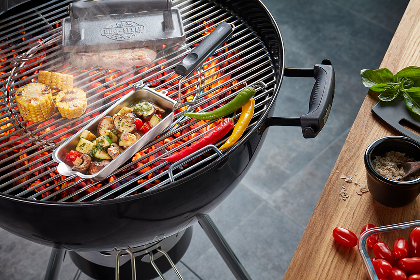 Gefu Ταψί ψησίματος BBQ, βαθύ, με λαβή, με ξύστρα