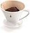 Infusore per caffè Sandro in porcellana per filtri formato 2