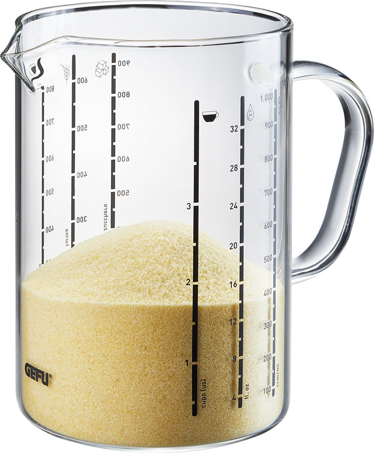 Meti Kanne mit Maßband 1 l
