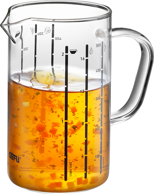 Meti Kanne mit Maßband 500 ml