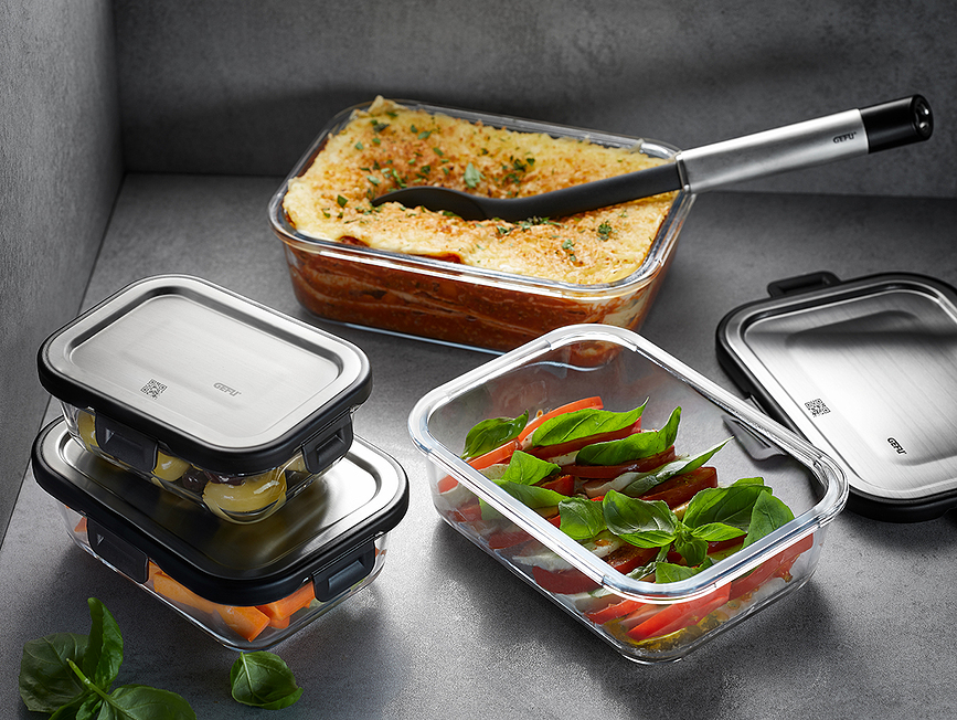 Milo Posude staklene 3 kom.