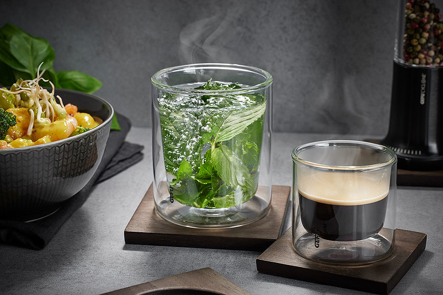 Mira Sous-verres 9,9 cm, Lot de 2