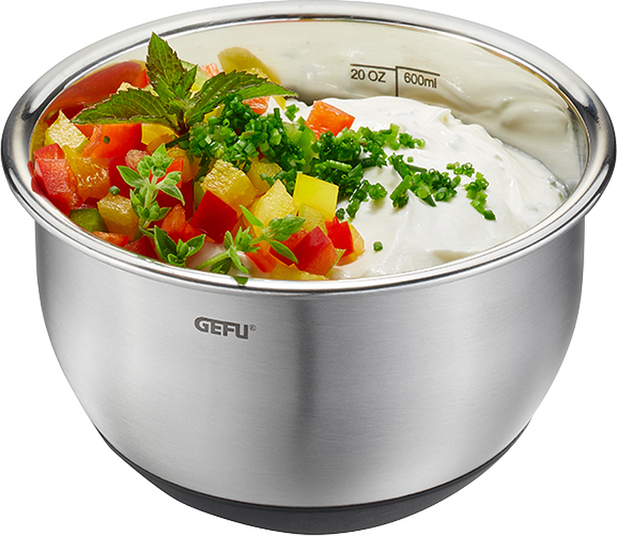 Muovo Bol avec couvercle, 14,5 cm