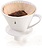Sandro Coffee maker porcelain coffee filter size 4