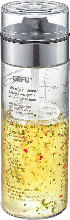 Shaker para aderezos de cristal Mix