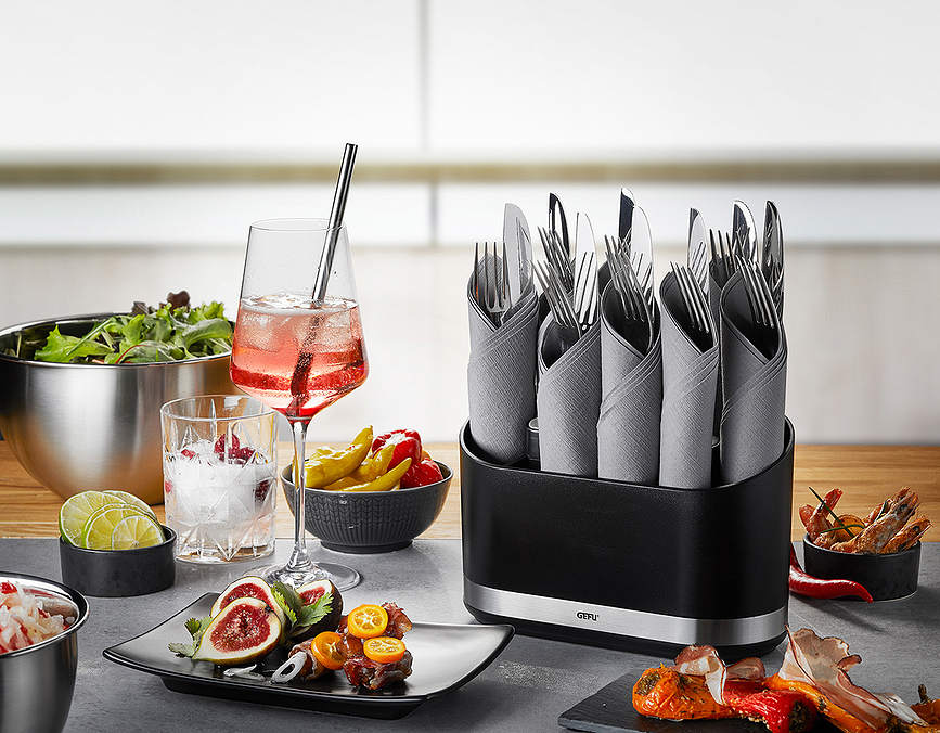 Smartline Pot à Ustensiles de Cuisine