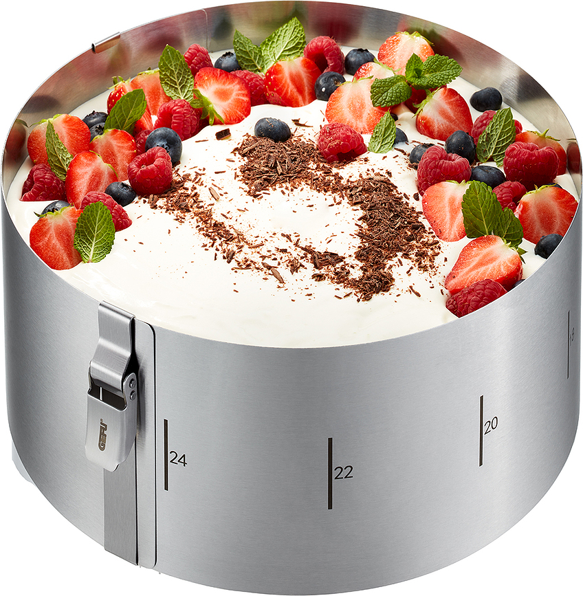 Tondo Clip Obroč za torte