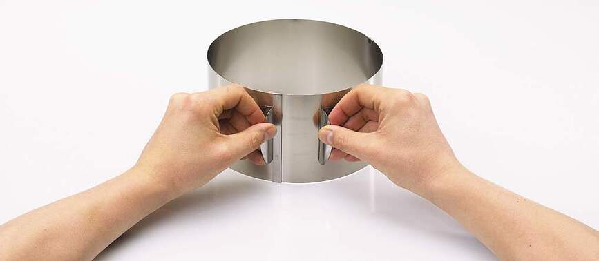 Tondo Obruč za torte 16 x 10 cm