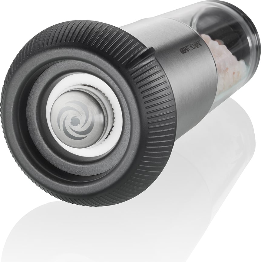 X-Plosion Μύλος για αλάτι ή πιπέρι, μεσαίος, μαύρος, επικαλυμμένος