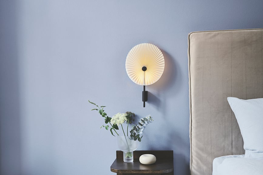 Aplique de Pared de latón Liris, 45,5 cm