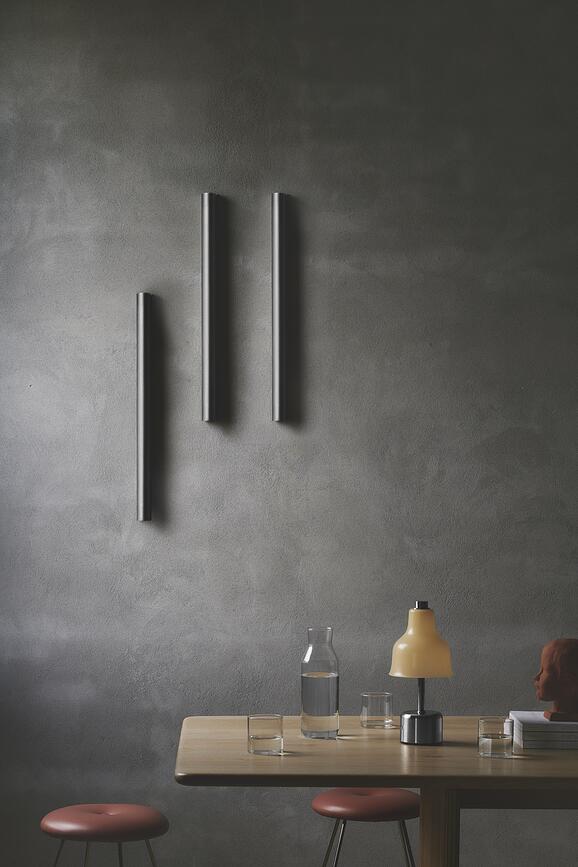 Aplique de Pared Radent, 67 cm, negro