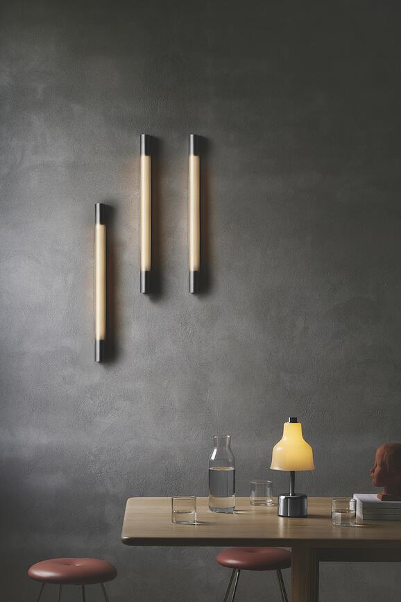 Aplique de Pared Radent, 67 cm, negro