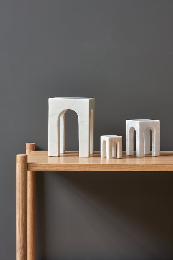 Arkis Držači za Knjige crni 3 kom.