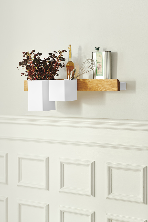 Contenedor de latón Flex, 10,5 cm, con gancho