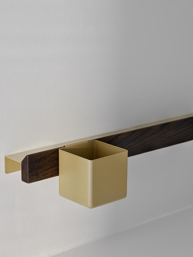 Flex Spremnik univerzalni s kukicom 10,5 cm mjedeni