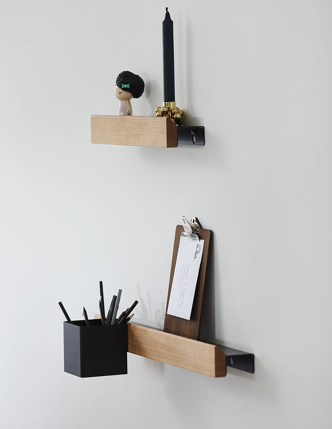 Flex Univerzalni predalnik, 21 x 12,5 cm, črn, s kavljem