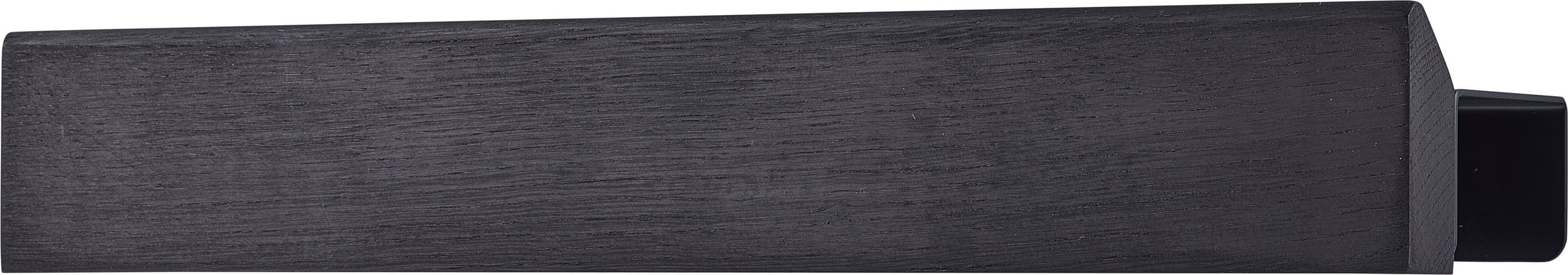 Flex Wandregal 40 cm schwarz schwarze Eiche magnetisch