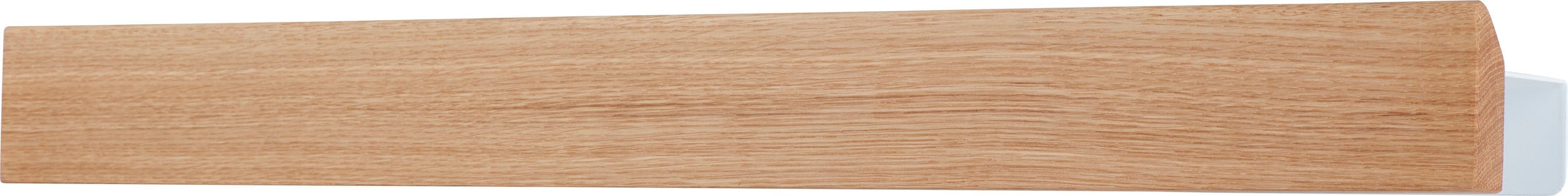 Flex Wandregal 40 cm weiß Eiche hell magnetisch