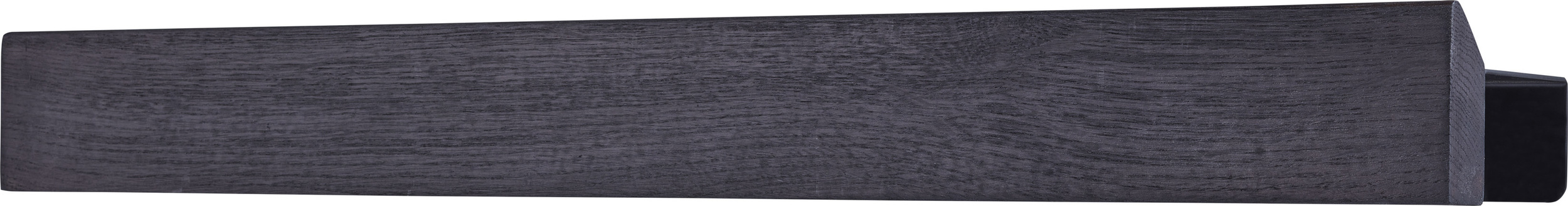 Flex Wandregal 60 cm schwarz schwarze Eiche magnetisch