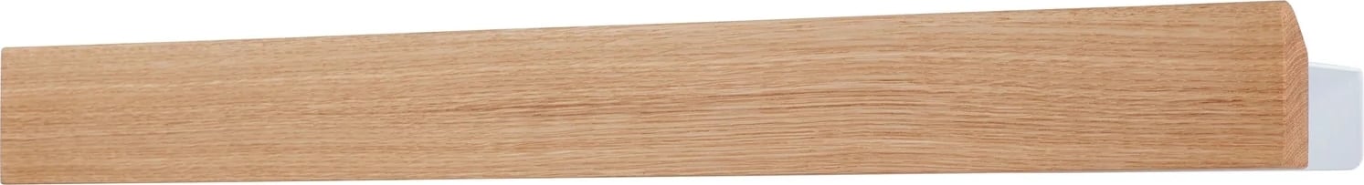 Flex Wandregal 60 cm weiß Eiche hell magnetisch