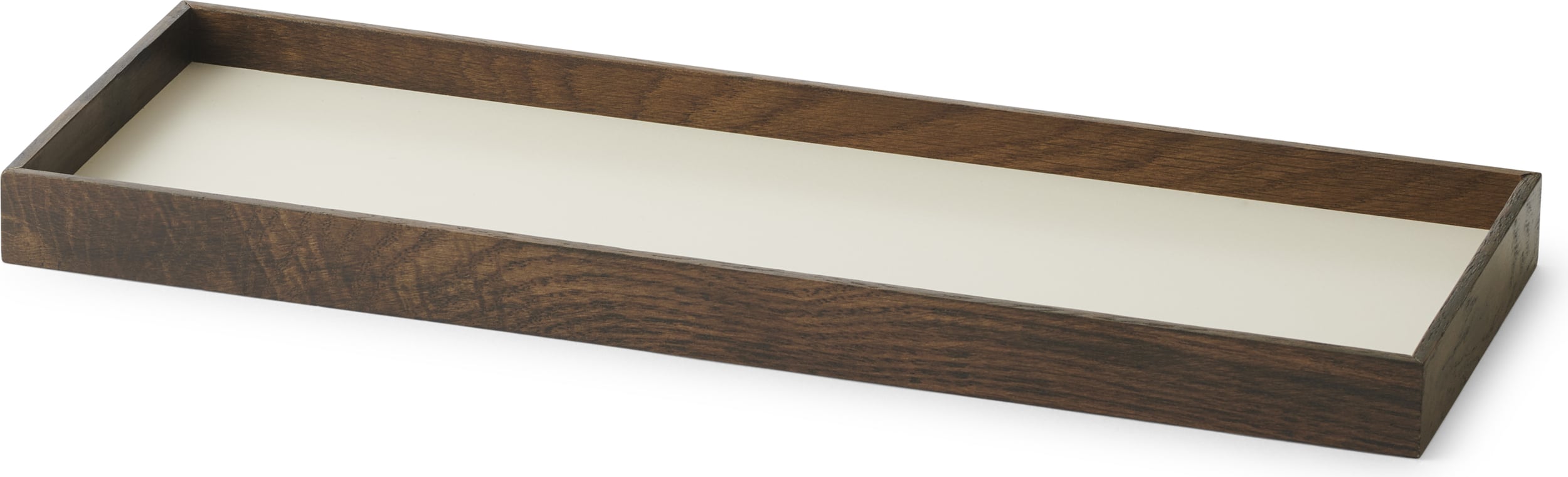 Frame Dekoratives Tablett S beige dunkle Eiche
