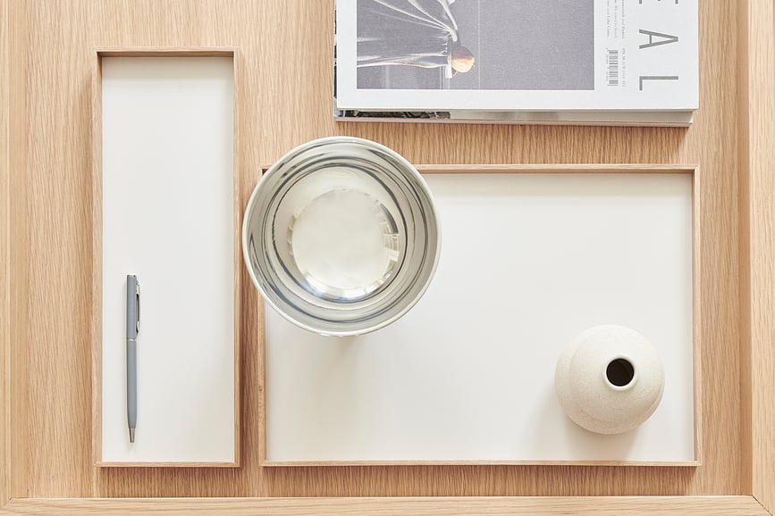 Frame M Pladanj dekorativni bež svijetli hrast