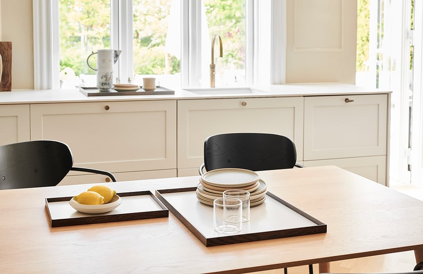 Frame M Dekorativni Pladanj sivi tamni hrast