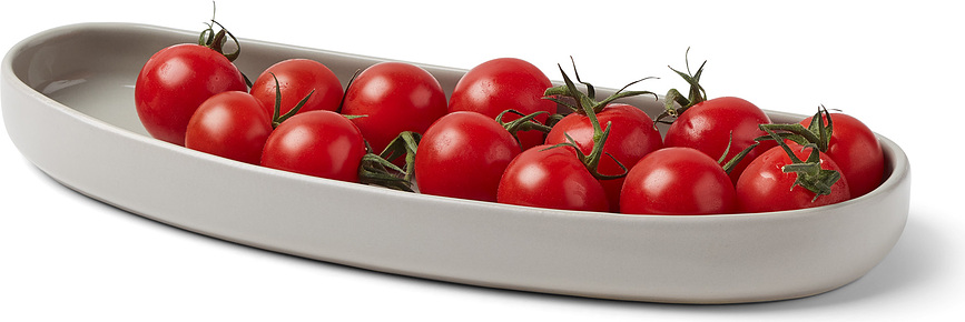 Galet Plat de Service M, blanc