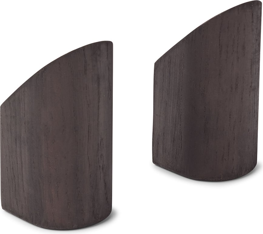 Gancho de pared de roble oscuro Kollage, 2 unidades