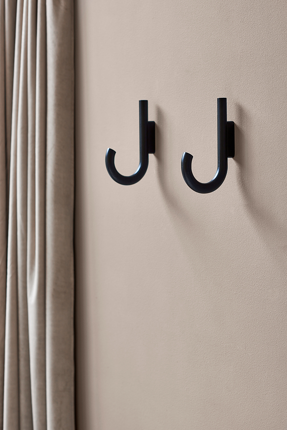 Gejst Crochet mural, 19 cm, chêne noir