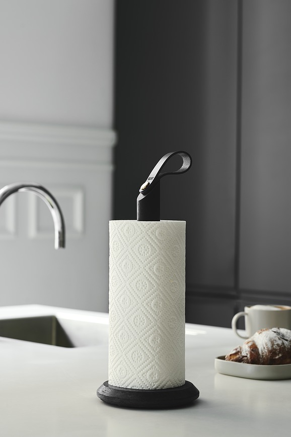 Grab Porte-Essuie-Tout 32 cm, chêne noir