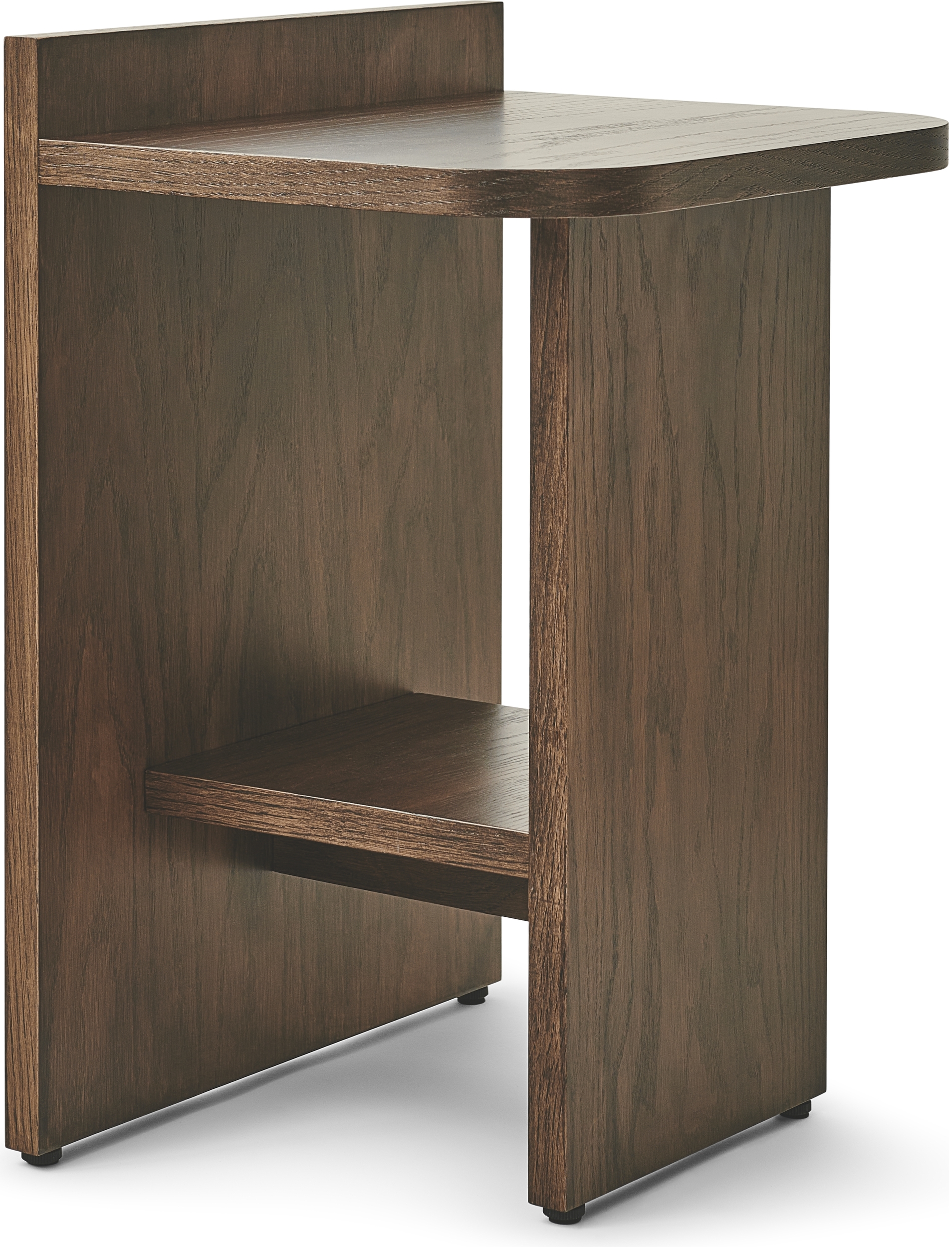 Ismo Beistelltisch 56 cm Eiche dunkel