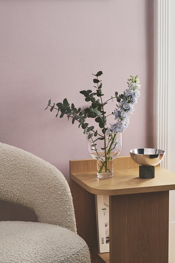 Jarrón Nebl, 35 cm, transparente