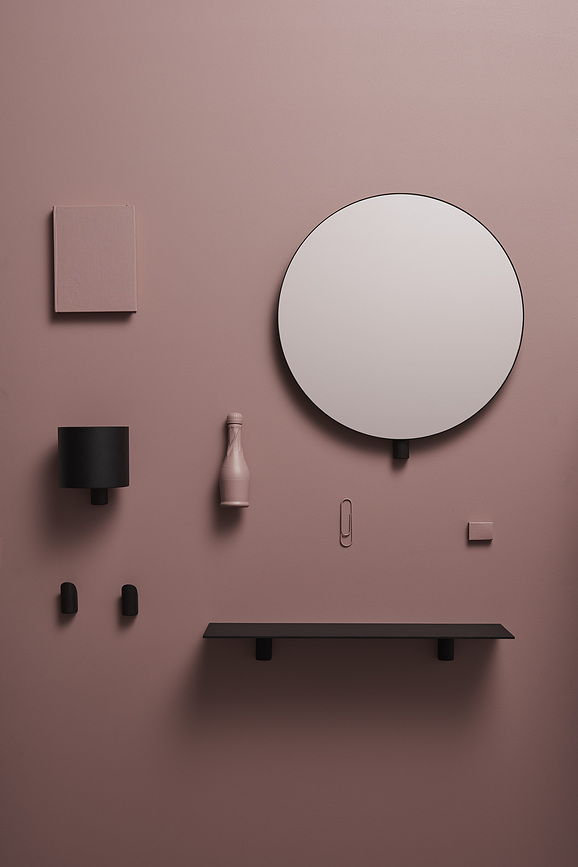 Kollage Kuka zidna tamni hrast 2 kom.