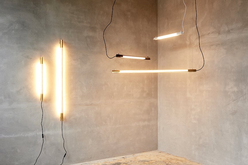 Lámpara colgante Radent, 135 cm, blanca