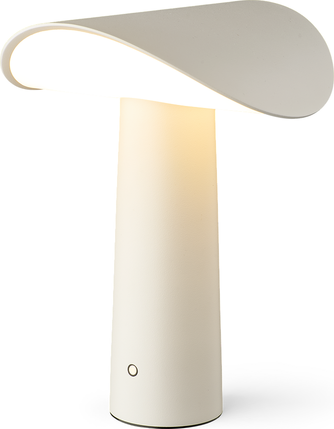 Lámpara de Mesa inalámbrica Lium, cromada